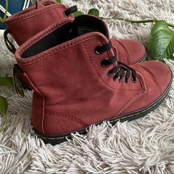 ❌SOLD❌DR. MARTENS shoreditch cherry boots - Picture 3 of 9